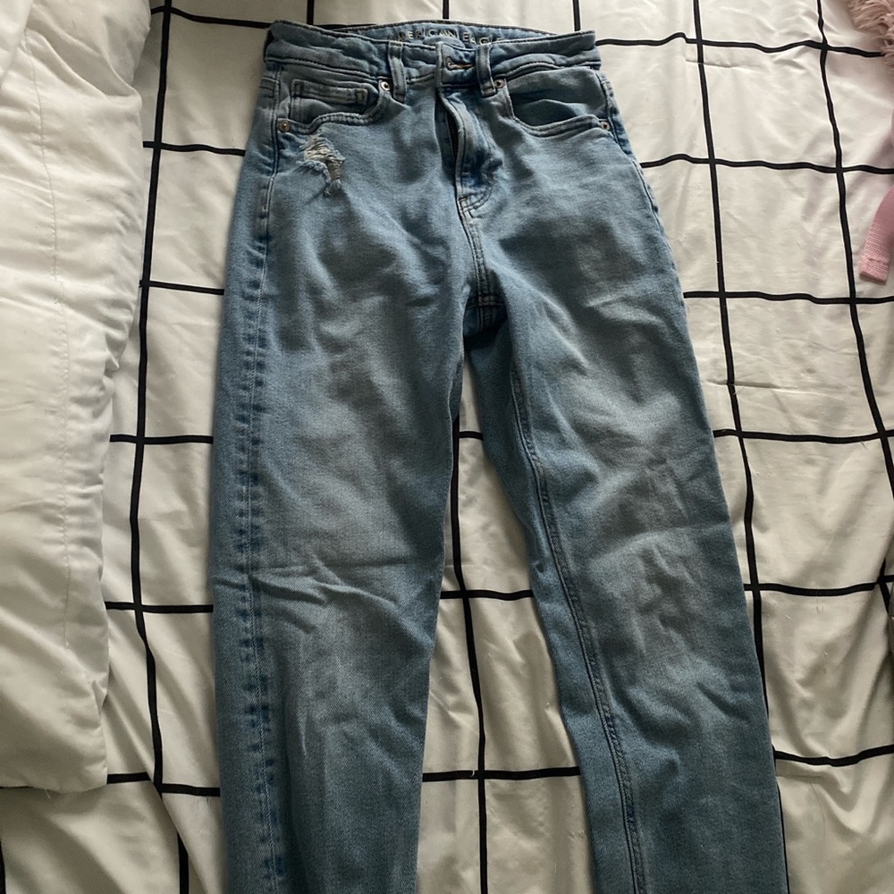 American eagle straight leg jeans size 00 short